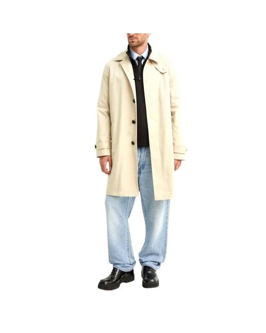 HUGO Maver2431 Coat in het Blue voor heren