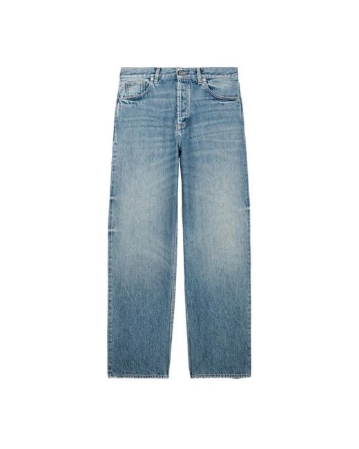 Laurence Bras Blue Blaue Gerade Lockere Jeans