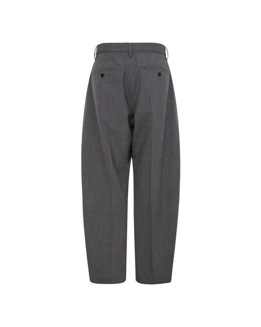 Sacai Gray Wide Trousers