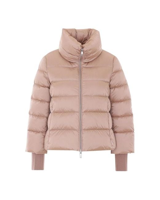 Add Jassen ,Leer Down Cape Rasolight in het Pink