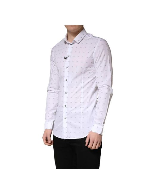 Patrizia Pepe White Casual Shirts for men