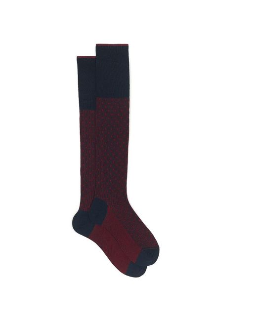 Socks di Gallo in Blue da Uomo