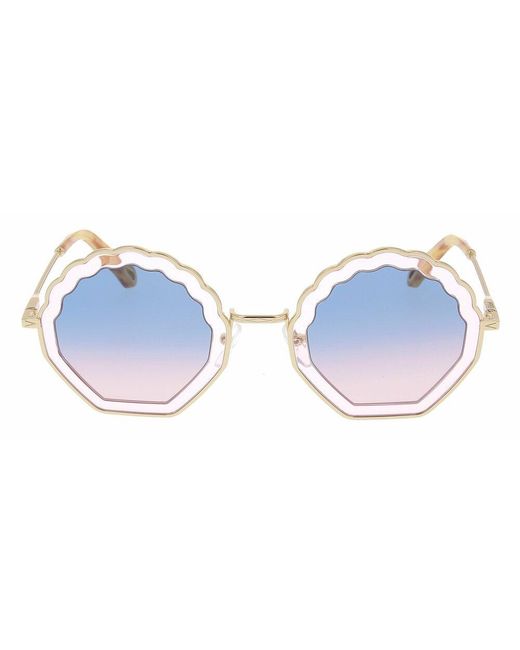 Sunglasses Chloé en coloris Blue
