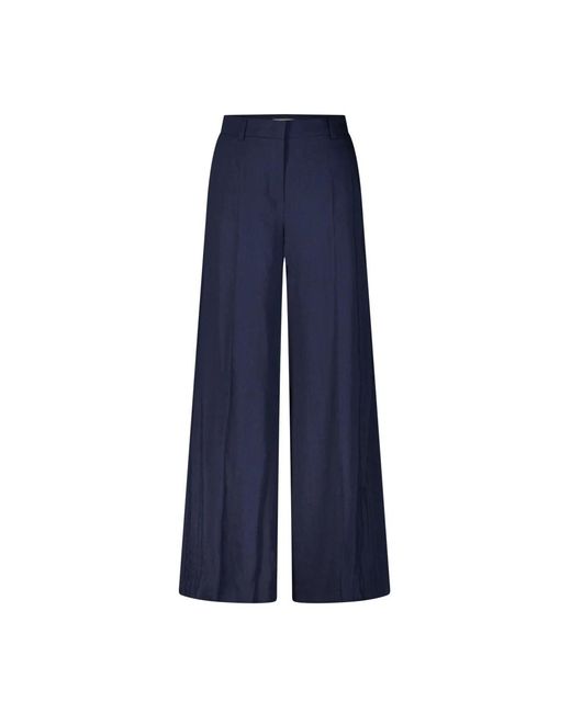 Seductive Wide Trousers in het Blue