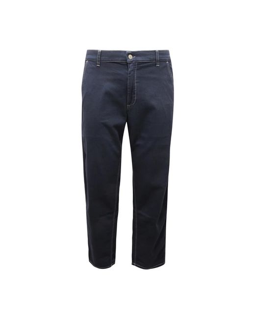 Dondup Blue Straight Fit Jeans for men