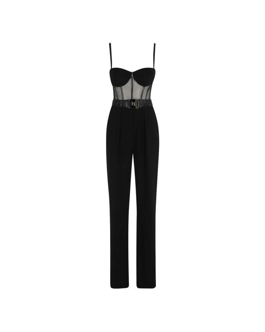 Elisabetta Franchi Jumpsuits in het Black
