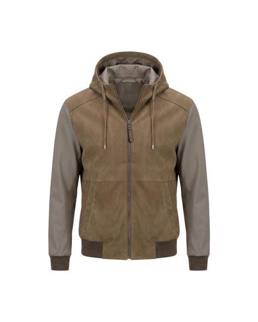 Light Jackets The Jack Leathers de hombre de color Green
