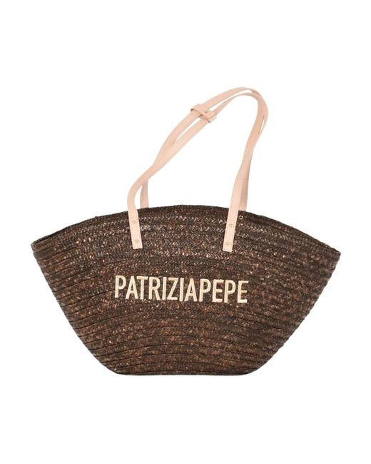 Patrizia Pepe Brown Handbags