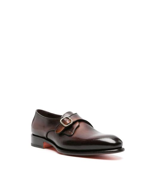 Business Shoes di Santoni in Brown da Uomo