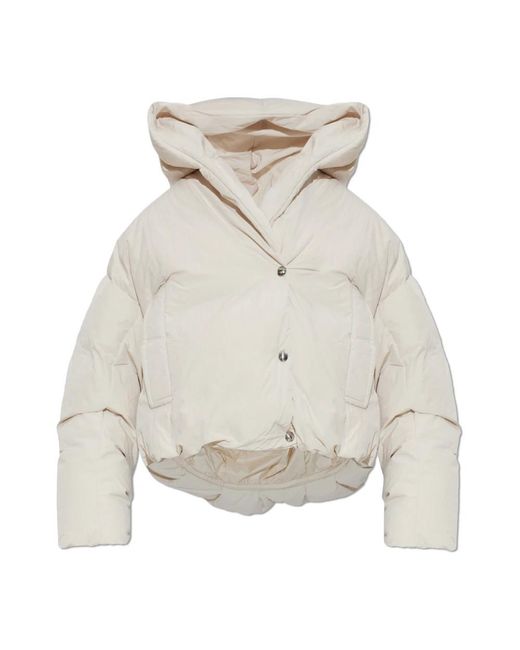 Sportmax Vodka Down Jacket in het Natural