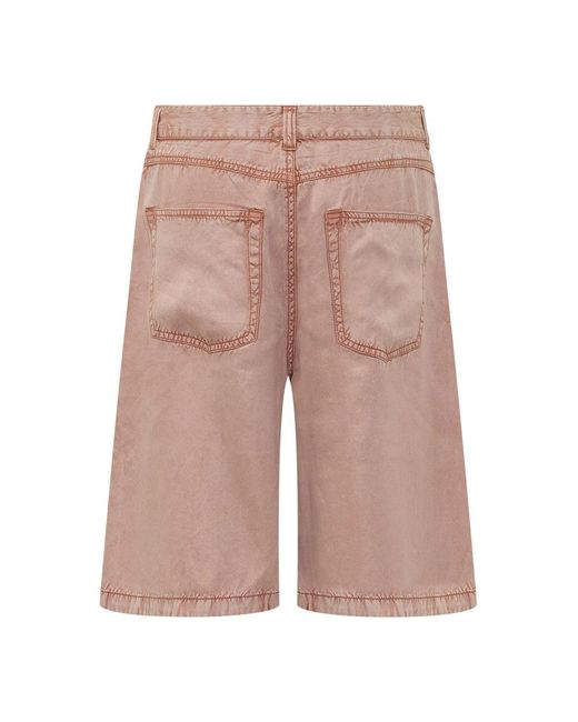 DIESEL Pink Denim Shorts