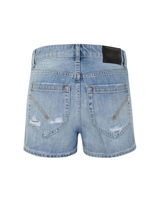 Dondup Blue Denim Shorts