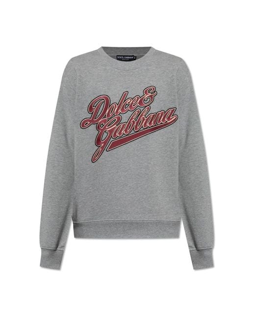 Sweatshirts di Dolce & Gabbana in Gray da Uomo