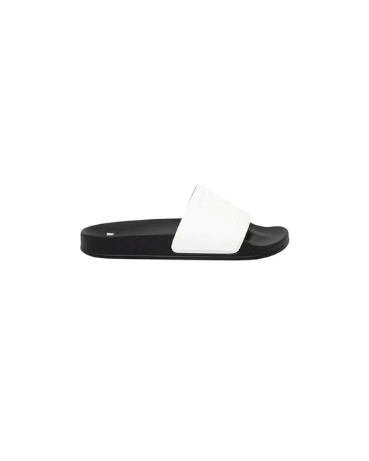Sliders MSGM de color Black