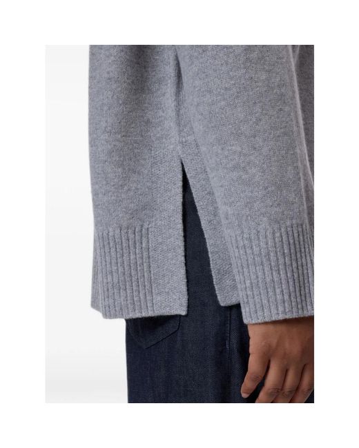 Closed Gray Round-Neck Knitwear