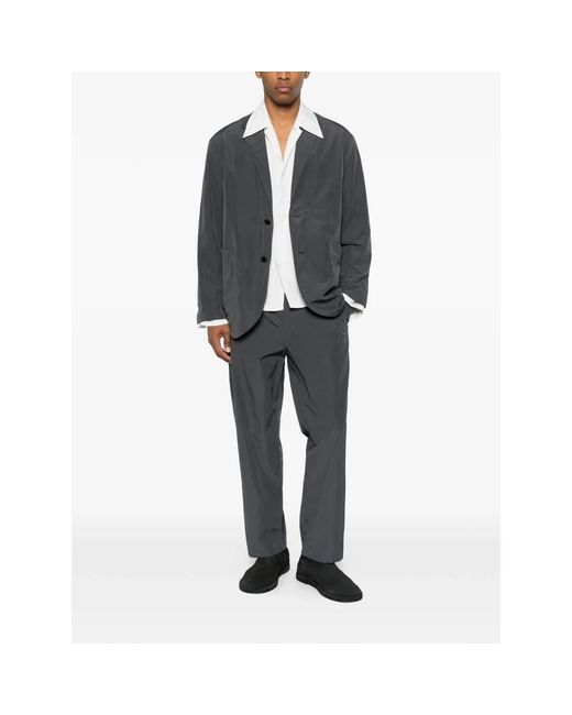 Goldwin Gray Straight Trousers for men