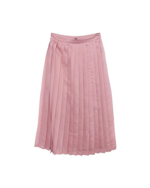 Iceberg Pink Midi Skirts
