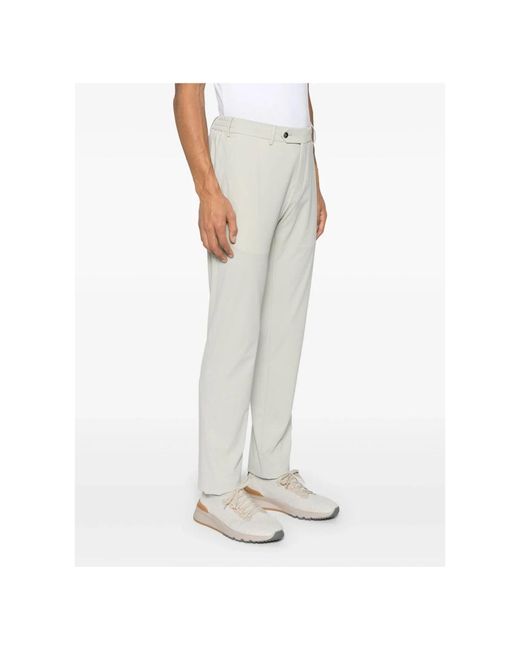 PT Torino Natural Straight Trousers for men