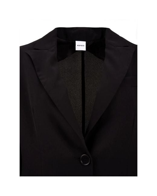 Aspesi Black Blazers
