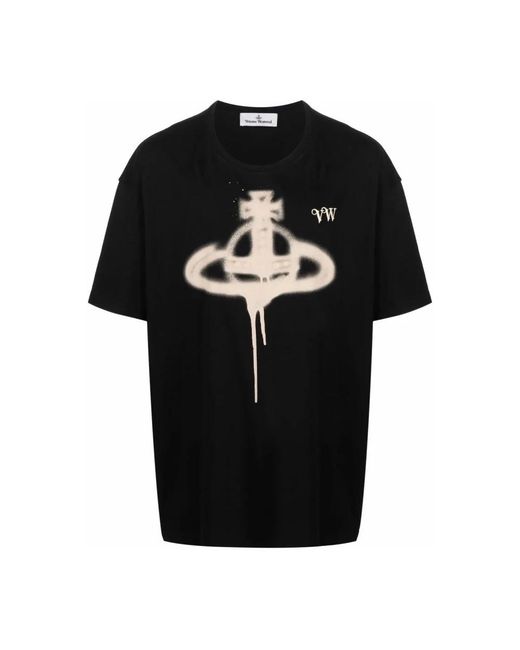 T-Shirts Vivienne Westwood de hombre de color Black