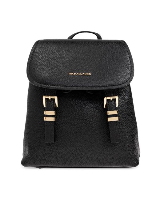 Michael Kors Black Backpacks