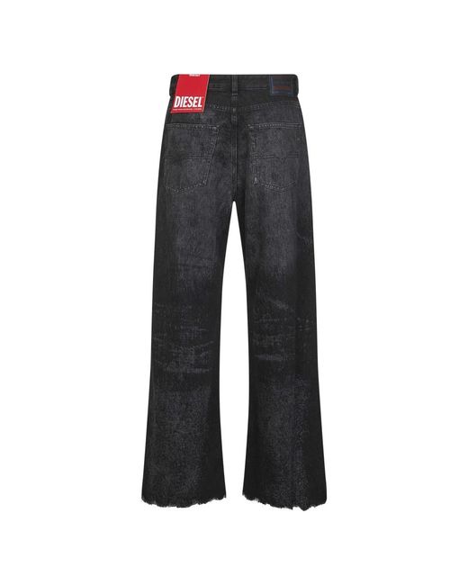 DIESEL Wide Jeans in het Gray