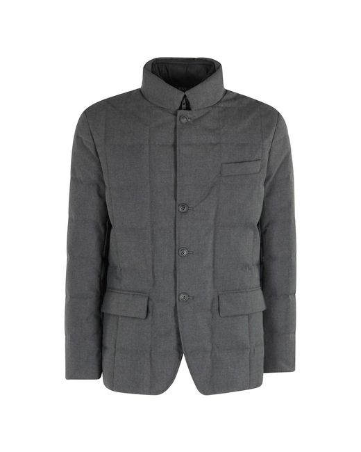 Fay Double Jacket in Gray für Herren