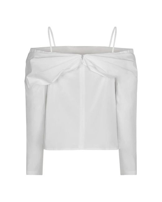 Nina Ricci White Long Sleeve T-Shirts