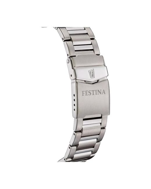 Festina Titanium Uhr in Metallic für Herren