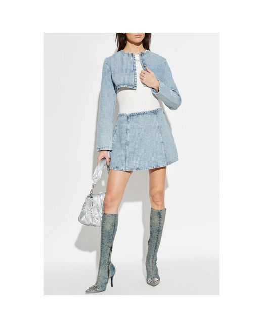DIESEL Blue Denim Jackets