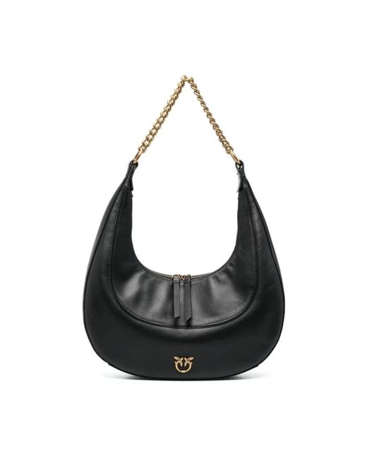 Borsa hobo classica di Pinko in Black