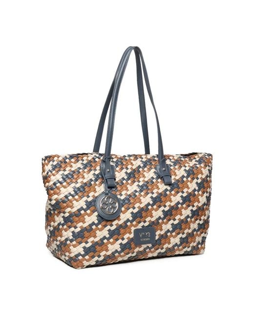 V73 Tote Bags in Metallic | Lyst