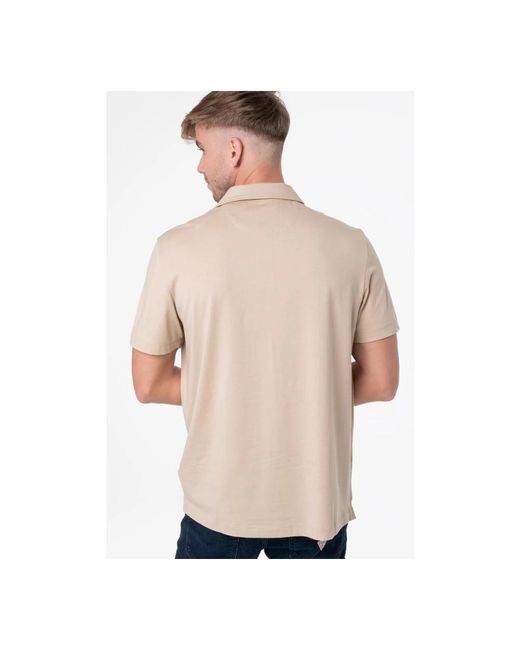 Guess Polo Shirts in het Natural voor heren