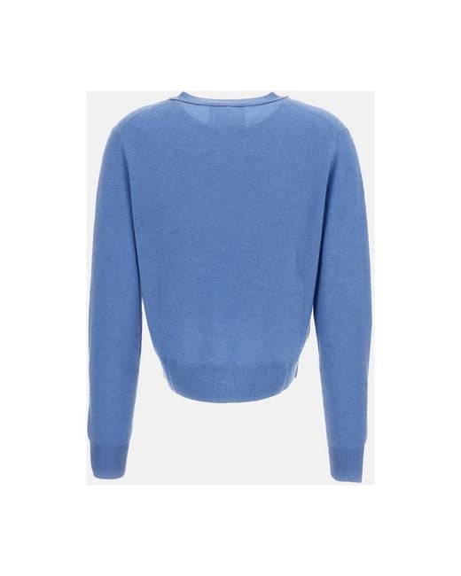 Lisa Yang Blue Cashmere Knitwear