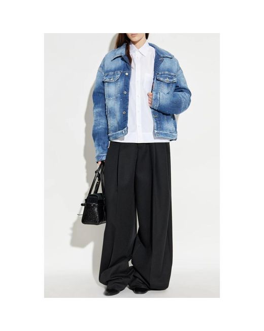 DSquared² Denim Jas in het Blue