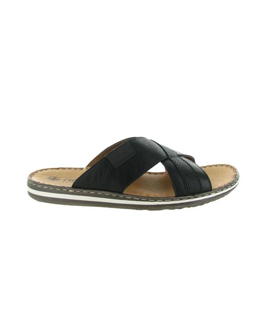 Rieker 21082 Mules in Brown für Herren