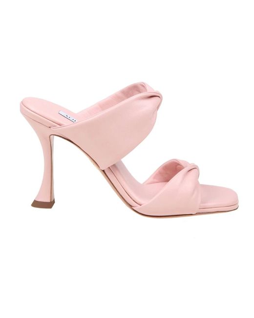 Shoes > heels > heeled mules Aquazzura en coloris Pink