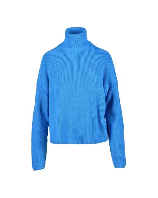 Turtlenecks di Tommy Hilfiger in Blue