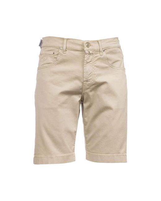 Casual shorts stile 5 tasche di Jacob Cohen in Natural da Uomo