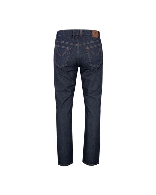 Jeckerson Blue Straight Jeans for men
