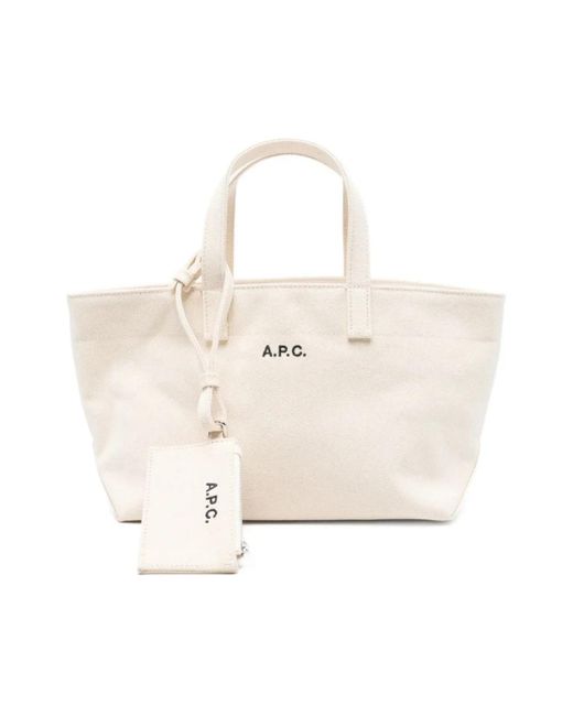 A.P.C. Natural Shopping Bags