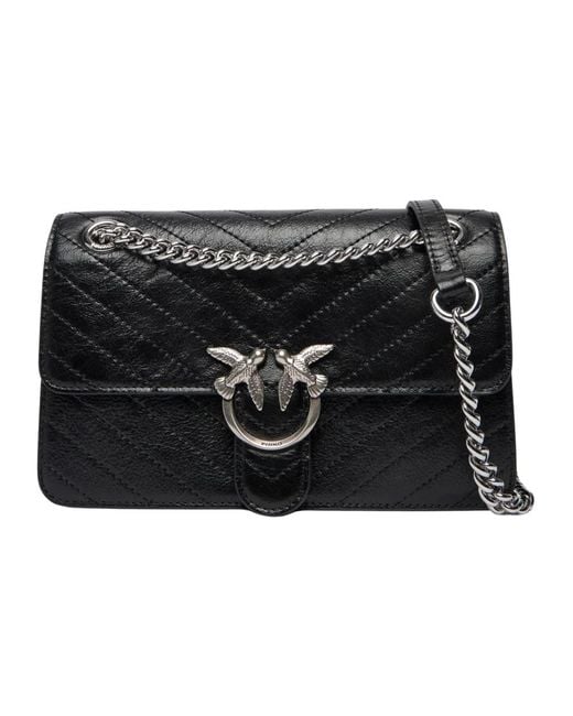 Shoulder Bags Pinko de color Black
