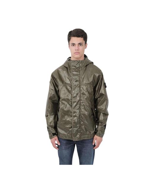Light Jackets Stone Island de hombre de color Brown