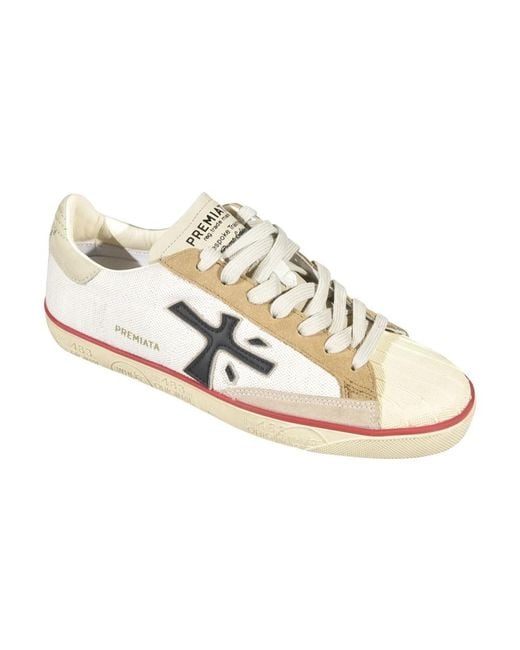 Premiata White Sneakers for men