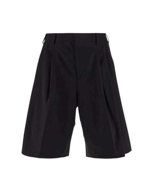 Laneus Black Casual Shorts for men