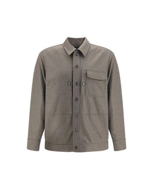 Light Jackets Brioni pour homme en coloris Gray