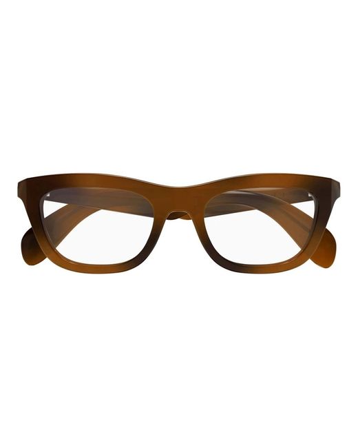 Gucci Brown Cat-Eye-Brille