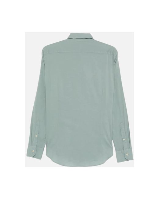Fedeli Green Casual Shirts for men