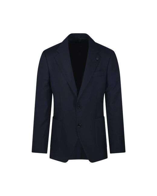 Lardini Blue Blazers for men