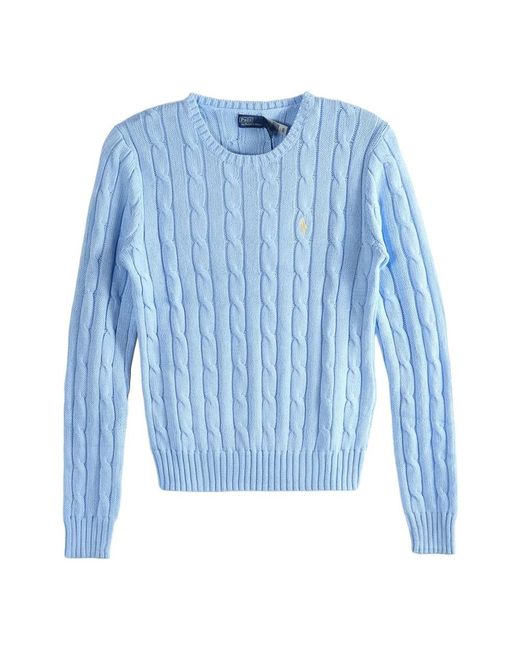Ralph Lauren Blue Round-Neck Knitwear